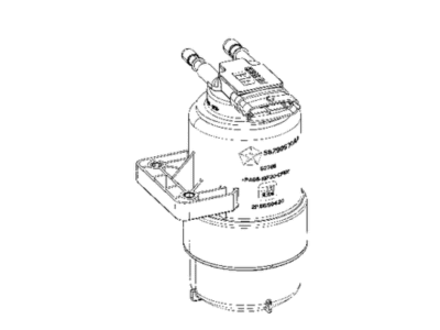 Jeep 68299930AB FILTER Fuel/Water Separator