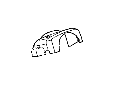 Dodge DH69LAZAC SHROUD Lock Housing