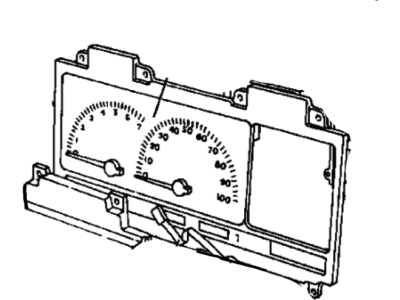 Chrysler 5268355 Speedometer