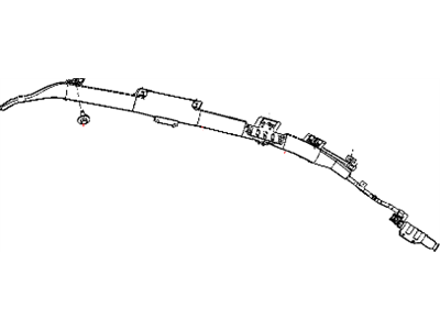 Mopar 4787515AH Air Bag Left Side Mopar 4787515AH Air Bag Left Side