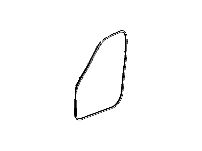 Mopar 55113020AD Weatherstrip Front Door Body Mounted Mopar 55113020AD Weatherstrip Front Door Body Mounted
