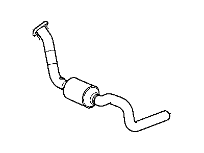Chrysler Aspen Catalytic Converter - 52855505AA