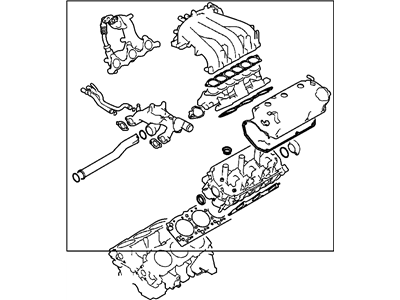 Dodge MD976289 Overhaul Gasket Set