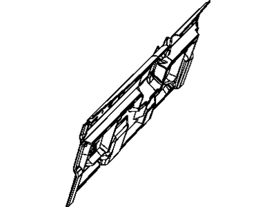 Ram 68105182AB SILENCER Panel Inner Cab Panel Inner Silencer