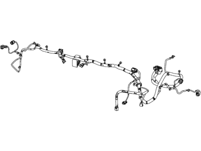 Mopar 68209637AC Wiring Front End Module 68209637AC Mopar Wiring Front End Module Illustration 1 of 1