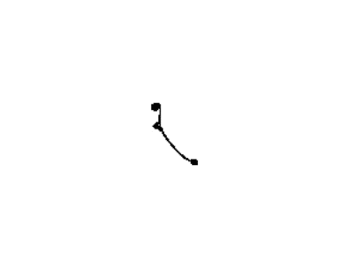 Mopar 68349609AB Wiring Jumper Vapor Canister 68349609AB Mopar Wiring Jumper Vapor Canister Illustration 1 of 1