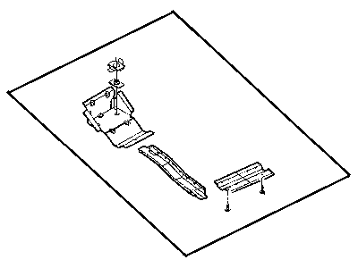 Chrysler 4865073AA Floor Pan Reinforcement