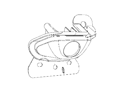 Mopar 68141070AA Camera Bracket Mopar 68141070AA Camera Bracket