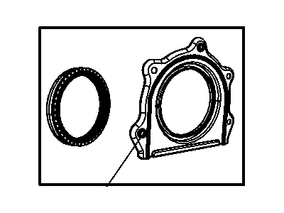 2007 Jeep Wrangler Crankshaft Seal - 4654389AC