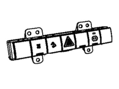 Jeep 56054276AA SWITCH 3 Gang