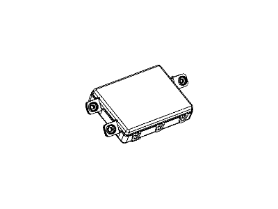 Dodge 68083553AC MODULE A/C And Heater