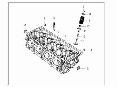 Mopar 68280504AA Head Assembly Engine Cylinder Complete Mopar 68280504AA Head Assembly Engine Cylinder Complete
