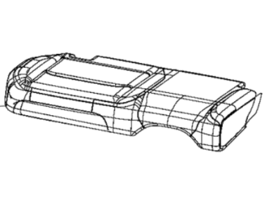 Mopar 7CH18LA3AA Cover Rear Seat Cushion Right Mopar 7CH18LA3AA Cover Rear Seat Cushion Right