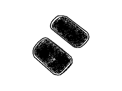 Dodge 5073070AA LENS Reading Lamp