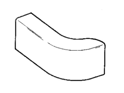 Jeep 52040027 EXTENSION, Rail