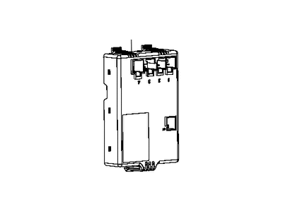 Jeep 68111320AG MODULE Door