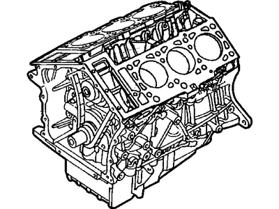 Chrysler 5142427AA BLOCK SHORT