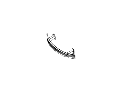 Chrysler 68245322AA REINFORCEMENT Front Bumper