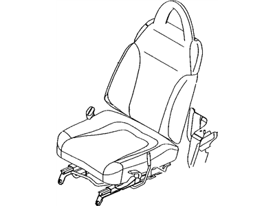 Chrysler RV341AZAA Seat Back