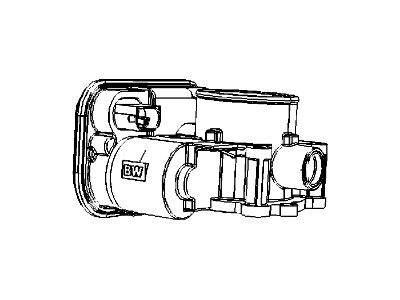 Jeep 68125491AA VALVE Intake Throttle