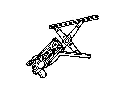 Mopar 5012545AA Motor Window Regulator