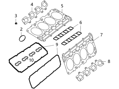 Dodge 68262327AE Valve Grind Gasket Kit