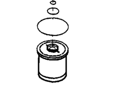 1998 Dodge Ram 3500 Fuel Filter - 4883963AC