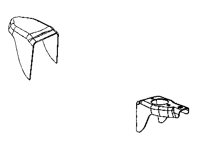 Mopar 68086145AA Bracket Fender Mounting