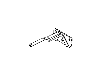 Mopar 68066383AA Rod Exhaust Pipe Support