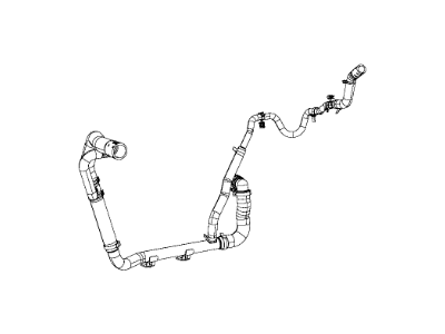 Mopar 68092561AE Hose Radiator Outlet