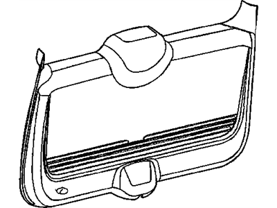 Chrysler SG38WL8AA COVER Spare Tire Bolt