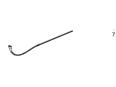 Mopar 4779705AA Cable Parking Brake Front 4779705AA Mopar Cable Parking Brake Front Illustration 1 of 1