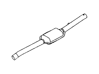 5019321AA Mopar Converter Catalytic Illustration 1 of 1