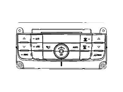 Dodge 55111925AP CONTROL A/C And Heater