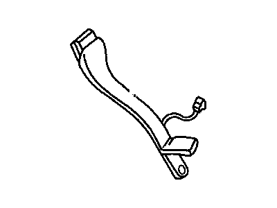 Chrysler PP811JKAB Buckle End