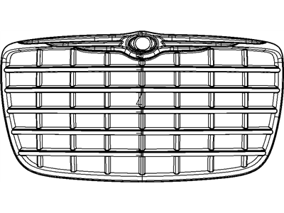 Dodge 1CH87AXRAA GRILLE Radiator