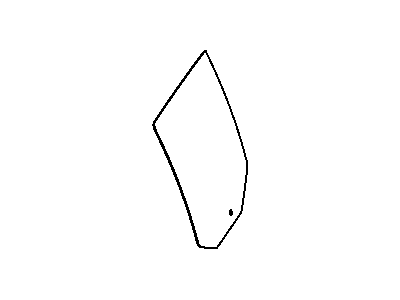 Jeep 5155450AB GLASS Rear Door