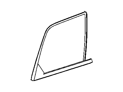 Jeep 55394168AB GLASS Quarter Window
