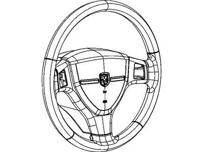 Mopar 1PS391KTAA Bezel Steering Wheel Switch 1PS391KTAA Mopar Bezel Steering Wheel Switch Illustration 1 of 1