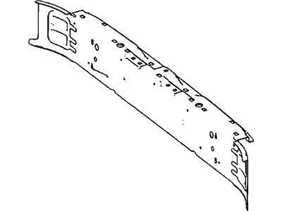 Dodge 68007823AA REINFORCEMENT Bumper