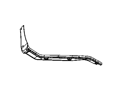 Mopar 5182166AB Guard Fender Lower Box Side Rear