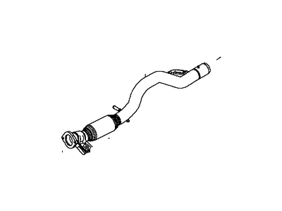 Jeep 68250077AA PIPE Exhaust