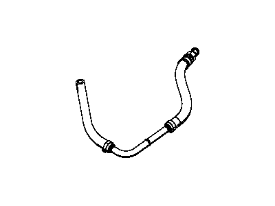 Mopar 5154458AB Hose Power Steering Return Gear To Cooler