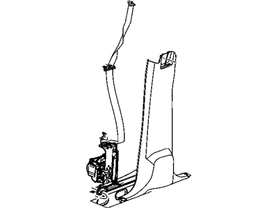 Ram 5KP961L1AG SEAT BELT Front Outer