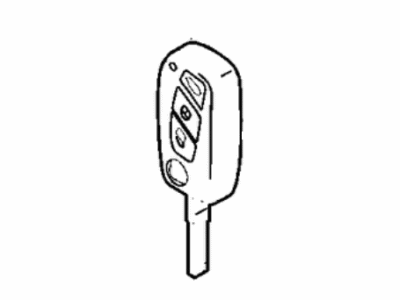 Mopar 68458497PC Key Blank With Transmitter