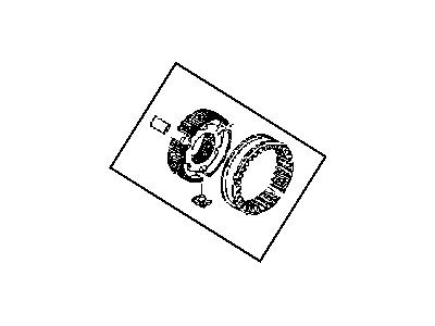 68119636AA Mopar Hub Illustration 1 of 1