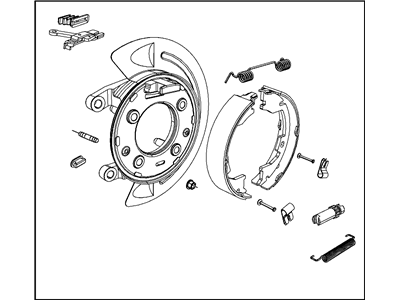 Mopar 52010141AC Adapter Assembly Parking Brake 52010141AC Mopar Adapter Assembly Parking Brake Illustration 1 of 1