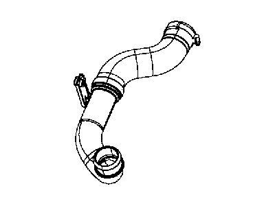 Mopar 4891698AB Hose Intercooler Inlet