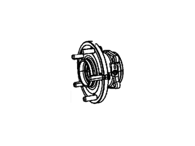 Dodge 2AMVH199AA HUB AND BEARING Brake