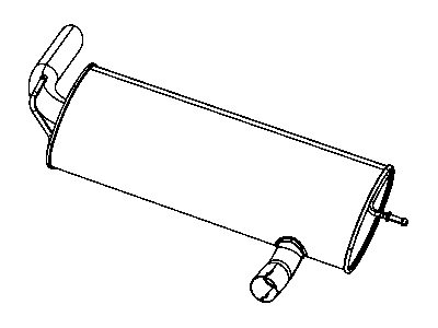 Mopar 52060376AD Muffler And Tailpipe Exhaust